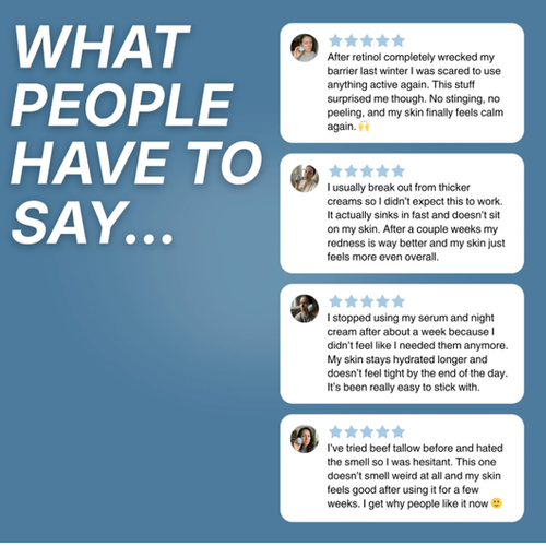 GHK-CU Whipped Tallow Honey Balm with Methylene Blue